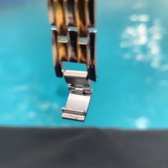 New two tone gold & Silver Stainless Bracelet - Picture 7 of 7